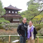 Rachel and Myself at Ginkaku-ji