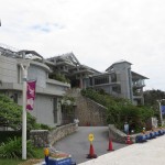 Outside the Churaumi Aquarium